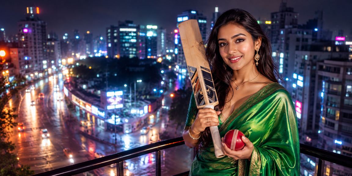 ঢাকার নিয়ন আলোয় ক্রিকেট বেটিং উপভোগ করছেন একজন বাংলাদেশি ব্যবহারকারী
