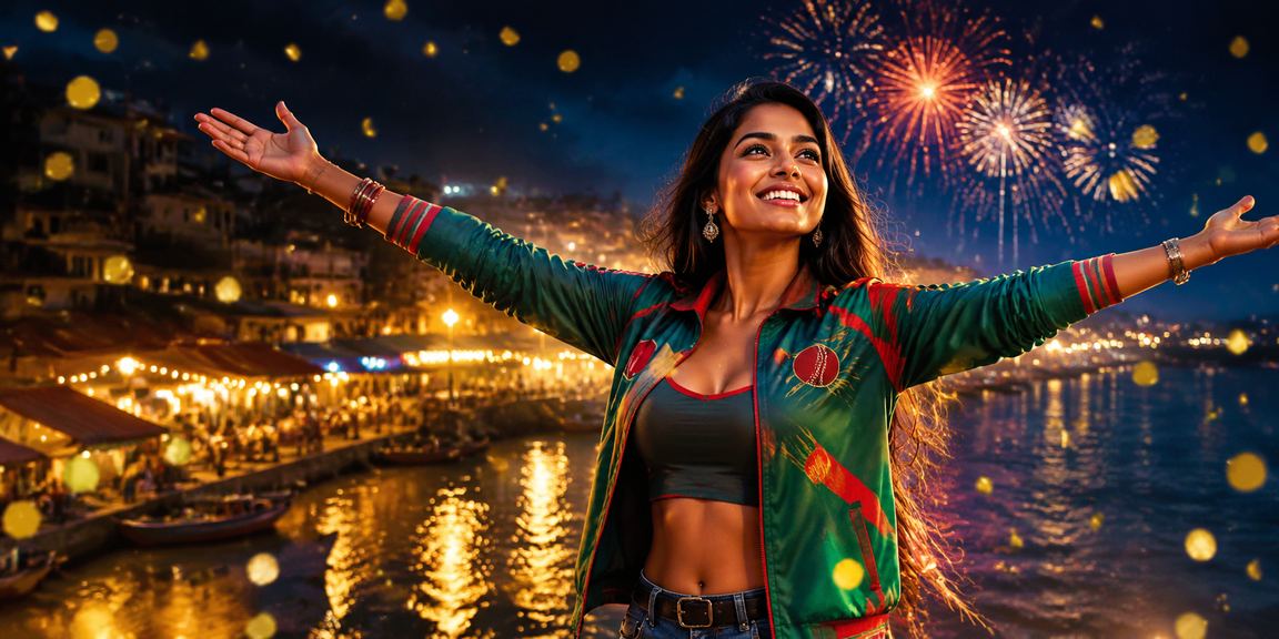 নারায়ণগঞ্জে বাংলাদেশি মডেল মোবাইলে ক্রিকেট বেটিং করছেন