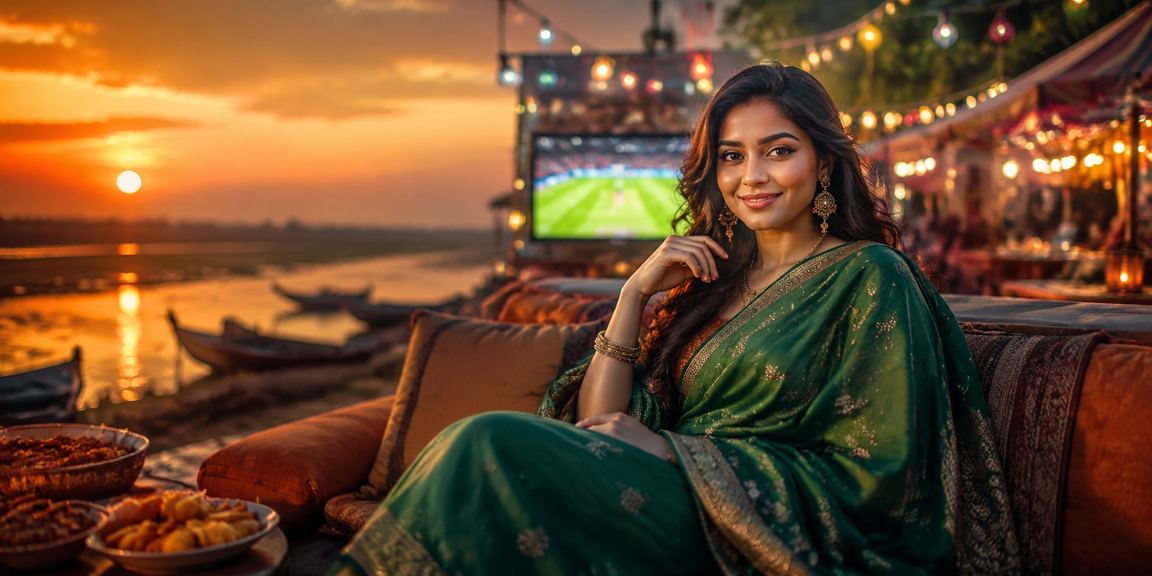 তাঙ্গুয়ার হাওরে ক্রিকেট বেটিং নাইট মার্কেটের দৃশ্য